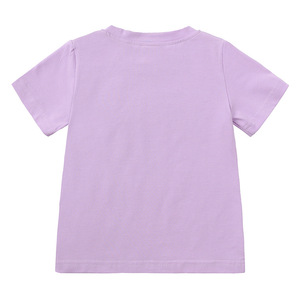 Venta al por mayor Venta caliente de verano niños pequeños niños niñas sólido suave algodón ropa Casual bebé <span class=keywords><strong>camisetas</strong></span> - Product Image 6