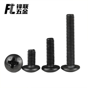 Fenglian Tapping <b>Screws</b> M3 M8 Carbon Steel Black Zinc Phillips Flat Head Grade A Level 4.8 Construction Industry - Product Image 2