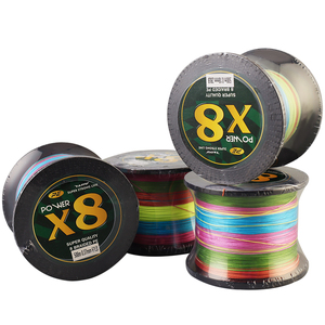 Palmer 500m Mười mét một màu 8 sợi bện dây câu chống phai Nhiều màu PE chống mài mòn dây câu bện - Product Image 5