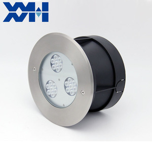 Lumière <span class=keywords><strong>LED</strong></span> encastrée au sol pour paysage, étanche IP68, en acier inoxydable, RGB blanc chaud, 12V, dimmable - Product Image 2