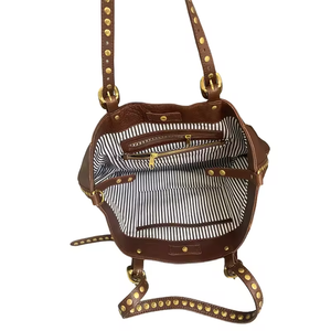 Sac à main vintage de luxe pour femme, sac bandoulière, sac fourre-tout grande capacité, en cuir de vachette véritable, sacs à bandoulière - Product Image 5