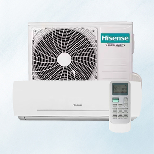 R410a 12000 BTU เครื่องปรับอากาศขนาดเล็กแบบแยกส่วน ผลิตจากโรงงานใหญ่ในจีน ราคาดี รับผลิตแบบ OEM/ODM ระบบปรับอากาศอัจฉริยะ Hisense สำหรับใช้ในบ้าน - Product Image 1