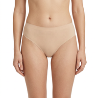 Culottes sans couture pour femmes, taille mi-haute, invisibles, découpées au laser, respirantes, douces, couvrance totale, personnalisables avec logo, vente en gros