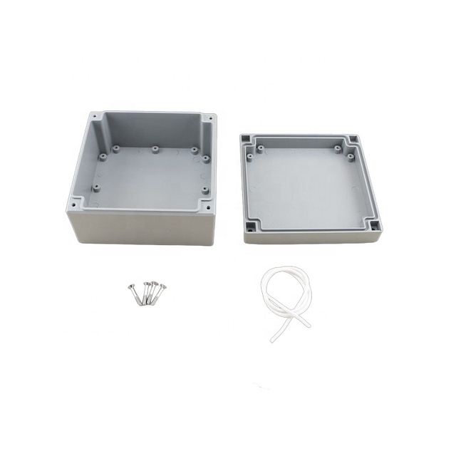 Waterproof Anti-abrasion Electrical Box Aluminum Enclosure 140*140*75mm Aluminum Waterproof Box