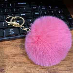 Plush <b>Key</b> <b>Chains</b> Pompom Ball Pendant Cute Hairball Keyring Jewelry <b>Key</b> <b>Chain</b> Ornament Clothing Luggage Decor Accessories - Product Image 5