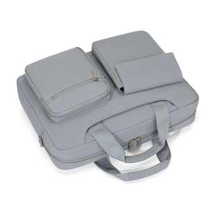 סיטונאי משרד מחשב נייד תיק זעזוע קולטת מגן תיק אוויר 14 16 אינץ 'עם כיסים רב תכליתיים - Product Image 4