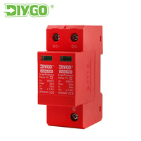 Parafoudre domestique basse tension SPD DC 1000V 800V 600V 500V 10kA~20kA 20kA~40kA 30~60kA pour systèmes photovoltaïques