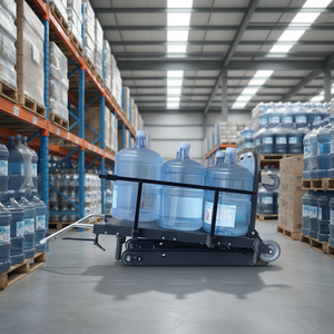 Chariot de transport électrique à quatre roues pour monter les escaliers, batterie au lithium, chariot à chenilles, plate-forme à chenilles - Product Image 2