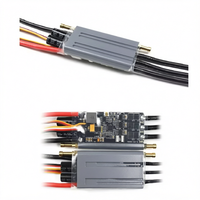 Dissipateur thermique en aluminium, ESC sans balais 40A-180A, refroidi à l'eau pour bateau RC, avion, voiture, drone FPV, XQ-POWER XQ rouge 3-6S