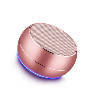 GBPDIA Enceinte Bluetooth portable puissante avec radio, réveil et subwoofer, texture métallique, pour voiture - Product Image 1