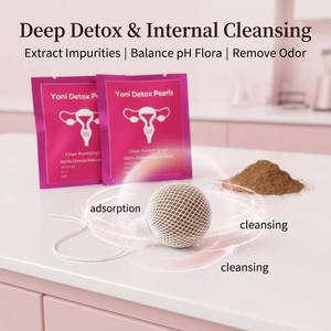 Perles vaginales Yoni pour la guérison utérine, 100% naturelles, détoxifiantes à base de plantes, pour le nettoyage vaginal et les soins féminins - Product Image 4