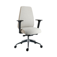 Chaise de bureau au design moderne sophistiqué de vente chaude avec housse en tissu de chaise élévatrice réglable en mousse haute densité pour le bureau