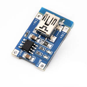 5V 1A Mini USB <span class=keywords><strong>TP4056</strong></span> Placa de carga de batería de litio 18650 Mini módulo Li-Ion <span class=keywords><strong>Lipo</strong></span> - Product Image 2