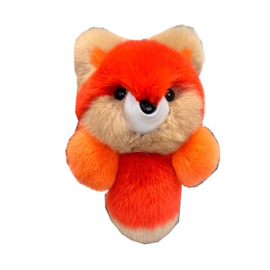Portachiavi Peluche all'Ingrosso a Forma di <span class=keywords><strong>Volpe</strong></span> <span class=keywords><strong>e</strong></span> Coniglio, Decorazione per Borsa, Regalo per Ragazze, Imbottito in Cotone PP, Tipo Orsetto - Product Image 5