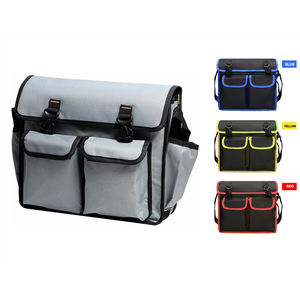 Sac à outils Sedex Rpet personnalisé avec logo personnalisé sac de rangement pour outils en matériau Oxford multi-poches à usage intensif avec fonction anti-coupure - Product Image 1