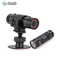 Pabrik F9 helm sepeda motor sepeda Mini, kamera aksi olahraga luar ruangan Full HD 1080P tahan air