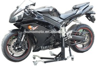 Système de stationnement pour motocyclette, ascenseur ciel de levage, central, Dolly