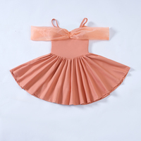 Proveedor de Ropa Infantil Certificada por CPC y CPSIA, Vestido de Yoga para Niñas al por Mayor, Falda de Tul Personalizada, Ropa de Boutique Variada