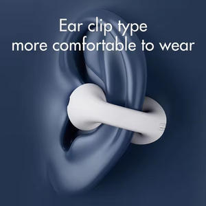 2025 Auriculares Tws Auriculares Ear Clip Bt5.3 Touch Auriculares inalámbricos In-ear Bass Hifi Auriculares deportivos para <span class=keywords><strong>Ambie</strong></span> - Product Image 3