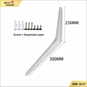 Soporte de Pared para Estante Flotante, Soporte <span class=keywords><strong>Triangular</strong></span> de Madera Contrachapada para Esquinas - Product Image 3