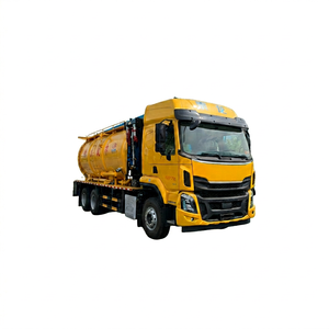 Camion de vidange et de refoulement combiné Chenglong H5 à 3 essieux, sur mesure en usine, avec réservoir de 22m³ pour le nettoyage simultané des canalisations et l'aspiration des eaux usées, exportation - Product Image 1
