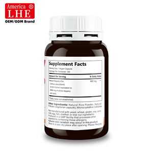 Suplemento de Eim de Alta Calidad, No Transgénico, Sin Gluten, Ayuda a la Salud del Revestimiento Intestinal, 400 mg, 120 Cápsulas Vegetarianas de Eim - Product Image 3