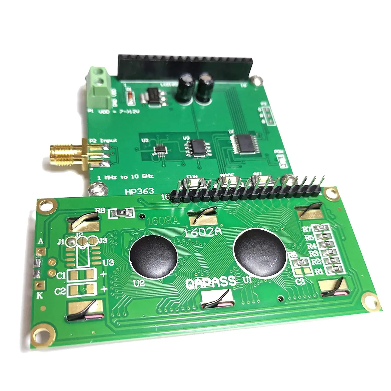 Taidacent HP363 1MHz~10GHz -50~0dBm RF Power Watt Meter Calibration RF Power Measurement RF Power Attenuation Value Can be Set
