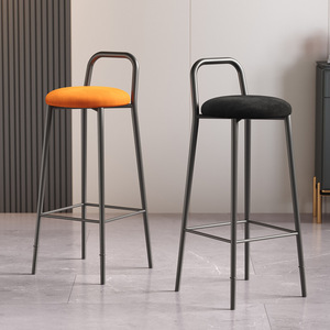 <span class=keywords><strong>Chaise</strong></span> de designer en <span class=keywords><strong>fer</strong></span> <span class=keywords><strong>forgé</strong></span> de style américain avec dossier, luxe léger, moderne et simple, <span class=keywords><strong>prix</strong></span> de gros pour la maison - Product Image 3