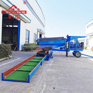 Altın madenciliği için komple hat 50 tph mobil trommel altın yıkama tesisi - Product Image 2