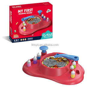 Mainan Edukasi Anak Lucky Toys 2 in 1 Papan Gambar Seniman Melukis Belajar Koordinasi Tangan dan Mata - Product Image 2