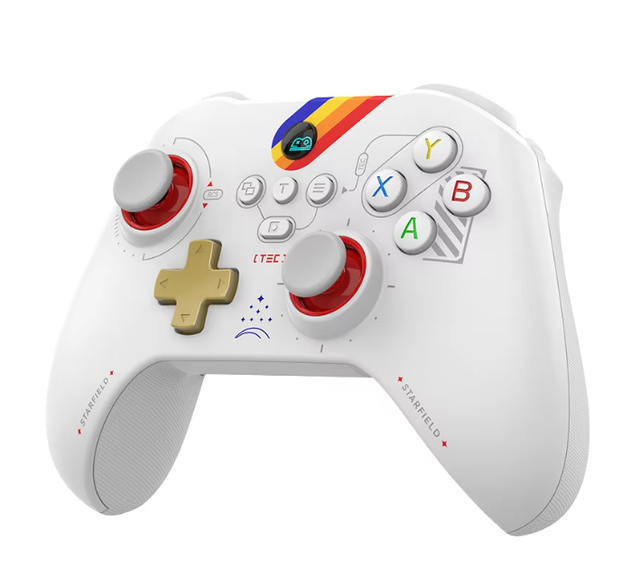 Z03 Wireless Game Controller Hall Joystick Dual Cut Trigger Button Supports Computer End with 6-axis Dual Motor Vibration