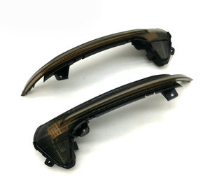 ADT 12V clair fumé séquentiel <span class=keywords><strong>dynamique</strong></span> LED rétroviseur latéral clignotant indicateur lumineux clignotant lampe pour A6/A6L/S6/RS6 C7/4G <span class=keywords><strong>2012</strong></span> ~ ON - Product Image 3