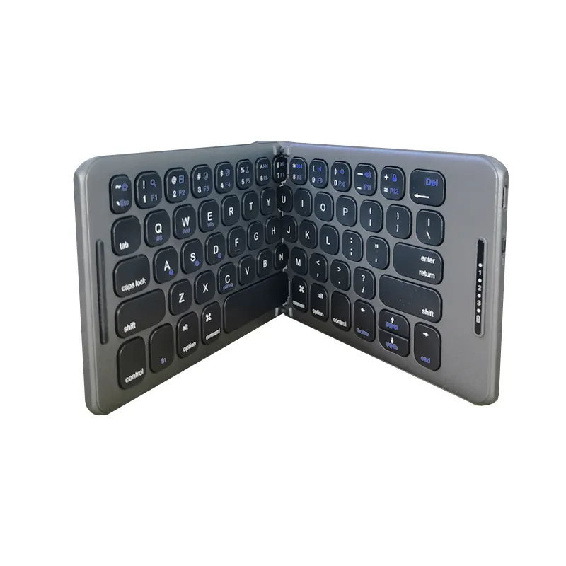 Mini folding keyboard Touchpad Blue tooth-compatible 3.0 Foldable Blue Tooth Keyboard for Tablet Pc Keyboard Folding