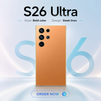 Nouveauté Smartphone Original S26 Ultra 5G Android 144Hz Version Globale Double SIM S26Ultra