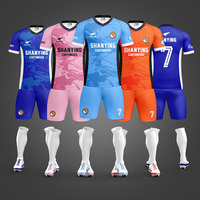 Vente en gros de maillots de football d'équipe nationale 100% polyester, ensemble de maillots de football par sublimation, uniforme de football personnalisé pour hommes
