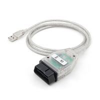 Cable de Diagnóstico OBD2 con Chip FTDI FT232RL, K CAN DCAN USB OBD2 para Herramienta de Diagnóstico de Automóviles BM