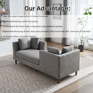 <span class=keywords><strong>Chaise</strong></span> <span class=keywords><strong>Longue</strong></span> Moderna Tapizada para Interiores, Sofás de Hotel, Camas y Sillones de Fábrica de Muebles - Product Image 2