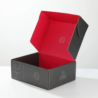 Boîte d'emballage protectrice résistante aux chocs pour la livraison e-commerce, emballage cosmétique et de soins de la peau, boîte d'expédition avec impression couleur intégrale