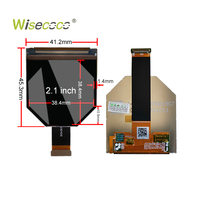 Écran LCD AR VR personnalisable de 2,1 pouces, résolution élevée 1600x1600, luminosité 450 Cd/m², module d'affichage LCD double IPS