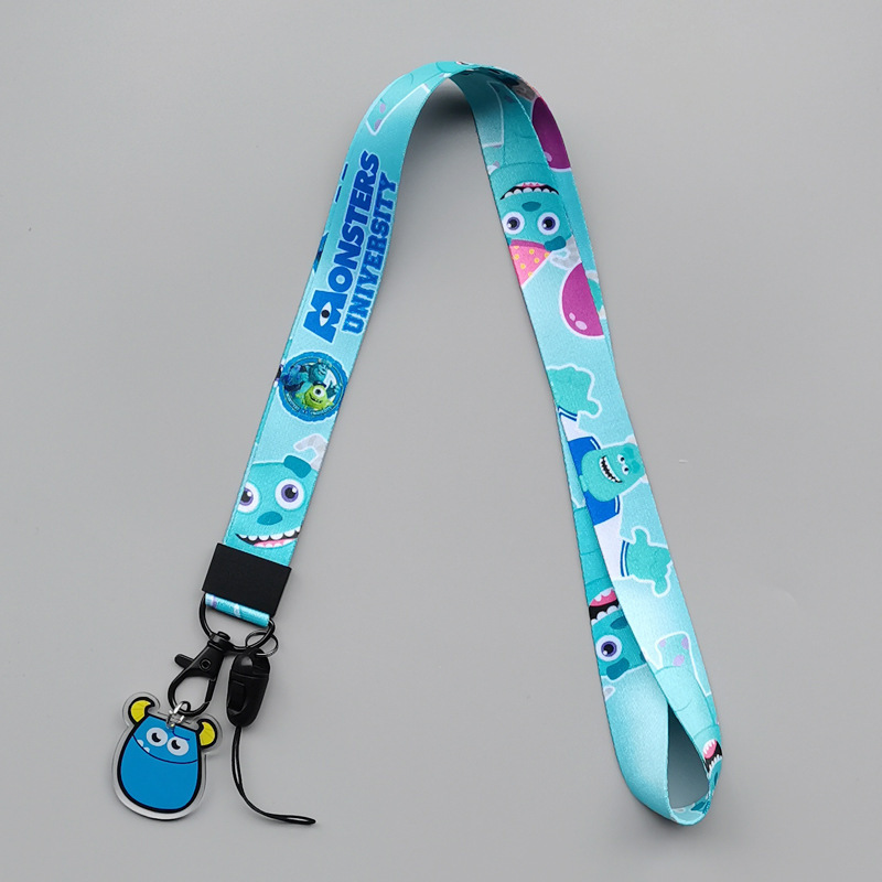 Custom Logo Cartoon Cute Toy Story Buzz Alien Woody Strawberry Bear Lanyards Anti-Lost Lanyards Phone Card Accessories Lanyards Image 4