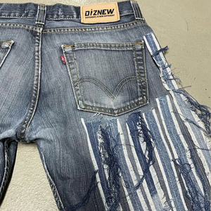 Dizne Bán Buôn Tùy Chỉnh Thiết Kế Của Bạn Và Logo Chất Lượng Cao Decrepit Người Đàn Ông Của Jeans Quần Ban Đầu - Product Image 5