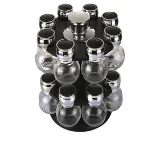 Portaoggetti e rack per agitatore di sale e pepe in <span class=keywords><strong>vetro</strong></span> da 16 pezzi - Product Image 4