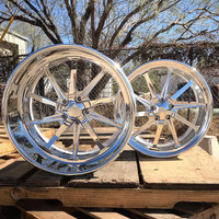 Jantes RCSR multi-rayons 20, 22, 24, 26 pouces, à déport profond, chromées polies, roues personnalisées 5x120 5x127 pour Chevrolet Oldsmobile