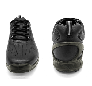 Chaussures en cuir de vache noir durables DFS040110 - Product Image 5