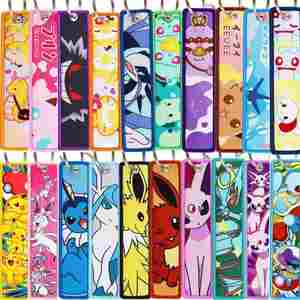 Porte-clés et lanière brodés double face, motif Eeveelution, anti-perte, style anime et dessin animé mignon, pour Pokémon - Product Image 1