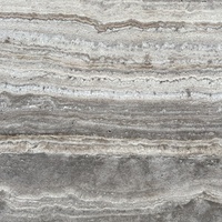 Dalles de marbre naturel Offre Spéciale brésilien évier de piédestal en travertin argenté moderne lavabo de comptoir élégant pour salle de bain