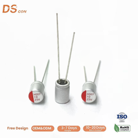 Condensateur polymère conducteur 25V 10uF à trou traversant radial 5x7mm à électrolyte solide pour carte d'alimentation de contrôleur de vol UAV