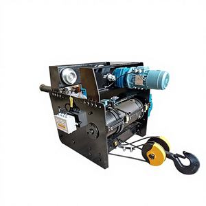 Treuil électrique de 7,5 tonnes de capacité, câble en acier de 30 mètres (diamètre 20 mm), longueur totale 5518 mm, moteur Rotorq ABB, frein à disque DC, 415 V - Product Image 1