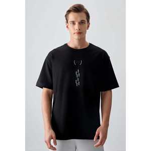 T-shirt oversize pour homme Tommylife, 100% coton, imprimé, manches courtes, jersey doux, coupe ajustée - Product Image 5