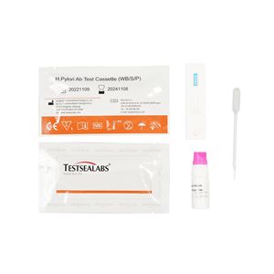 Tests ealabs Einfach zu verwendende <span class=keywords><strong>H</strong></span>.<span class=keywords><strong>Pylori</strong></span> Ab Schnelltest kassette Ein-Schritt-Erkennung für Reisen zu Hause oder in der Klinik Verwenden Sie keine Ausrüstung erforderlich - Product Image 5